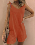 Thessara - Jumpsuit med bindestropper og lommer