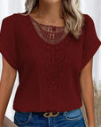 Aina - Elegant bluse i Ibiza-stil