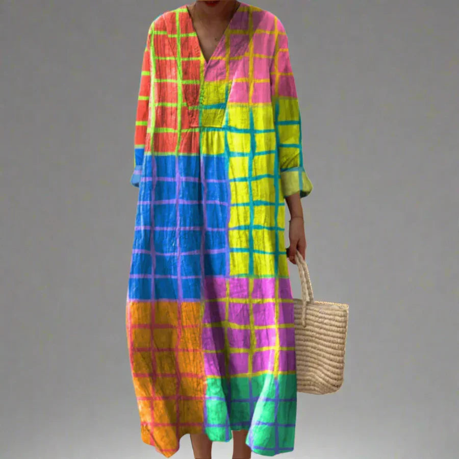 Galatea - Elegant geometrisk kjole med et unikt moderne design