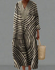Galatea - Elegant geometrisk kjole med et unikt moderne design