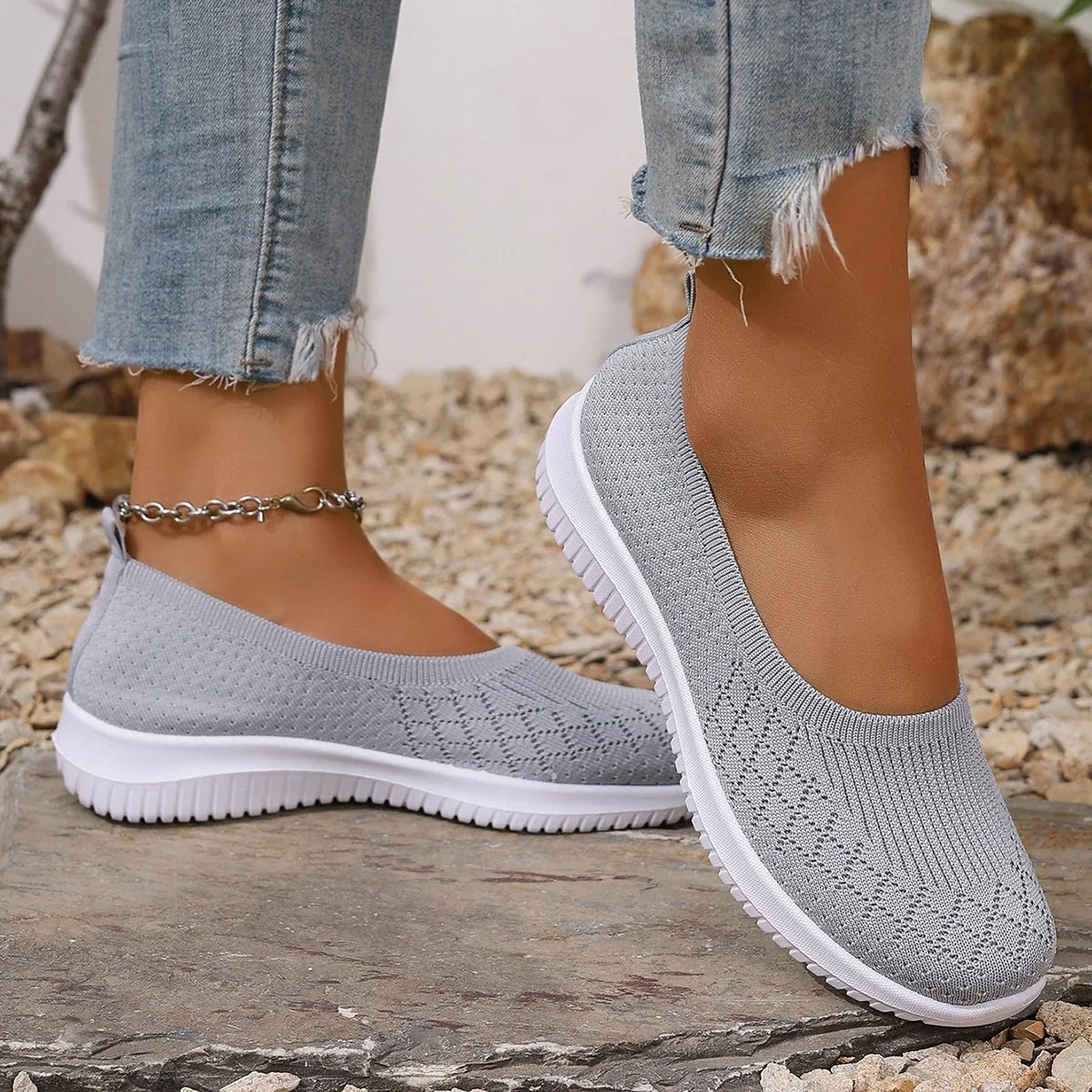 Giavella - Skridsikre, åndbare slip-on sko
