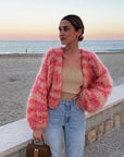 Claudia- Stribet sweater i smukke farver