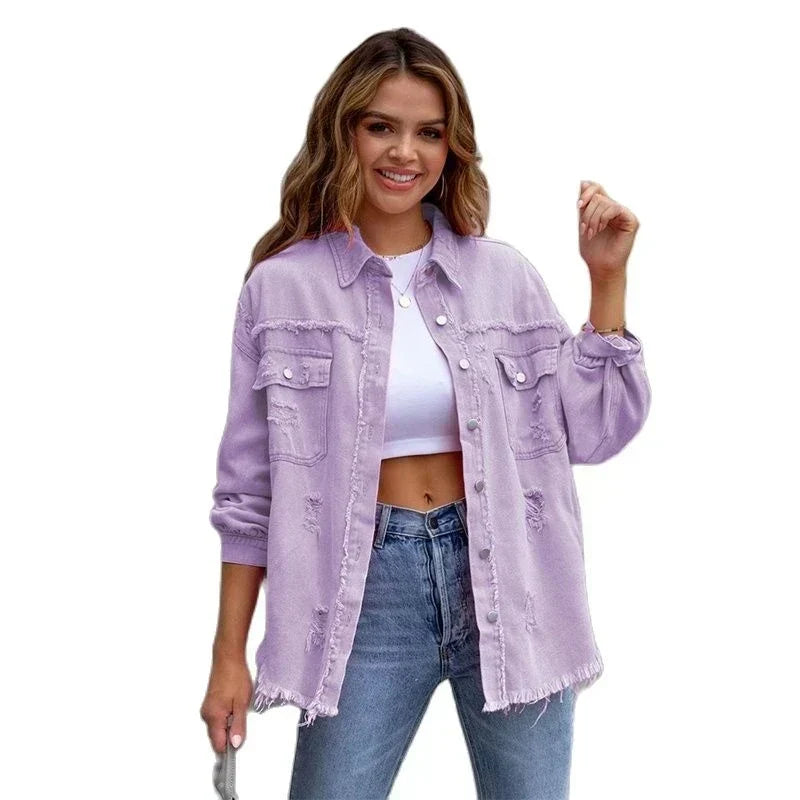 Casey denim jacket - Den mest eftertragtede jakke lige nu!