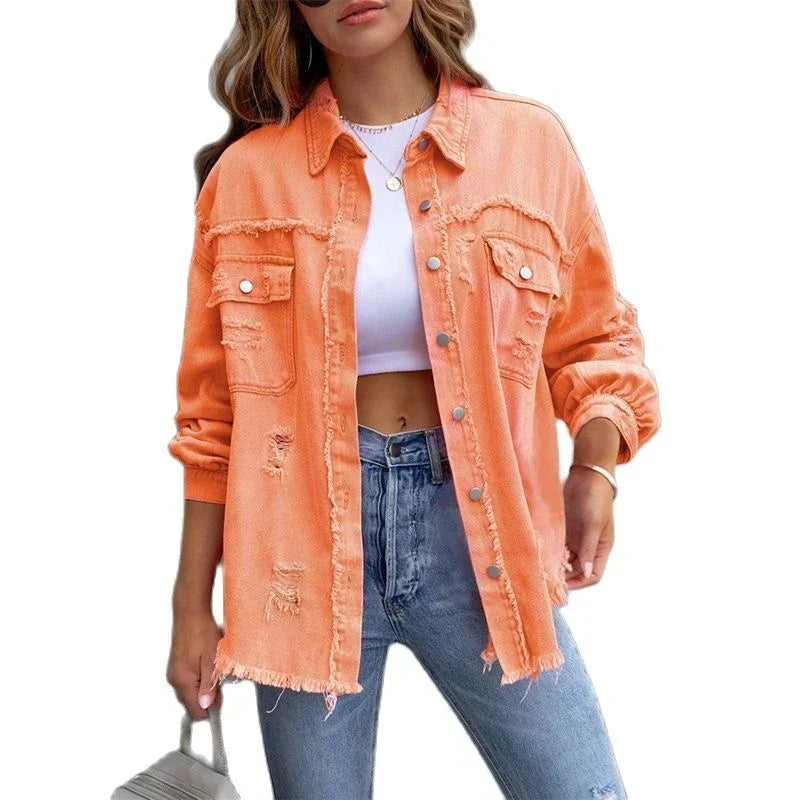 Casey denim jacket - Den mest eftertragtede jakke lige nu!