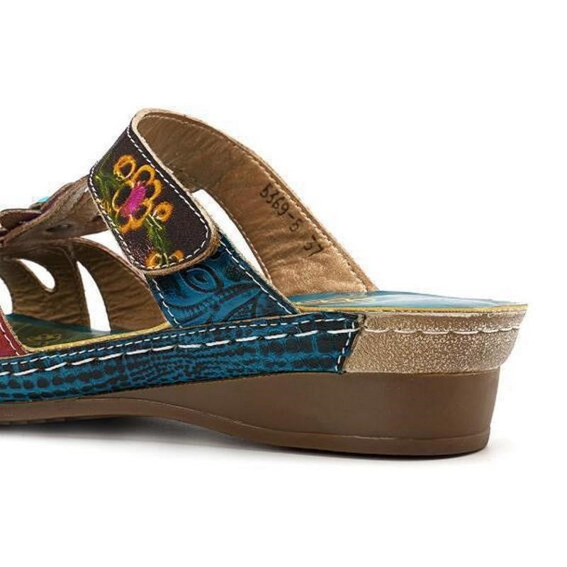 Mila - Støttende farverige sandaler