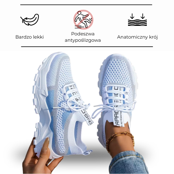 Dovelia - Lette åndbare sneakers til kvinder