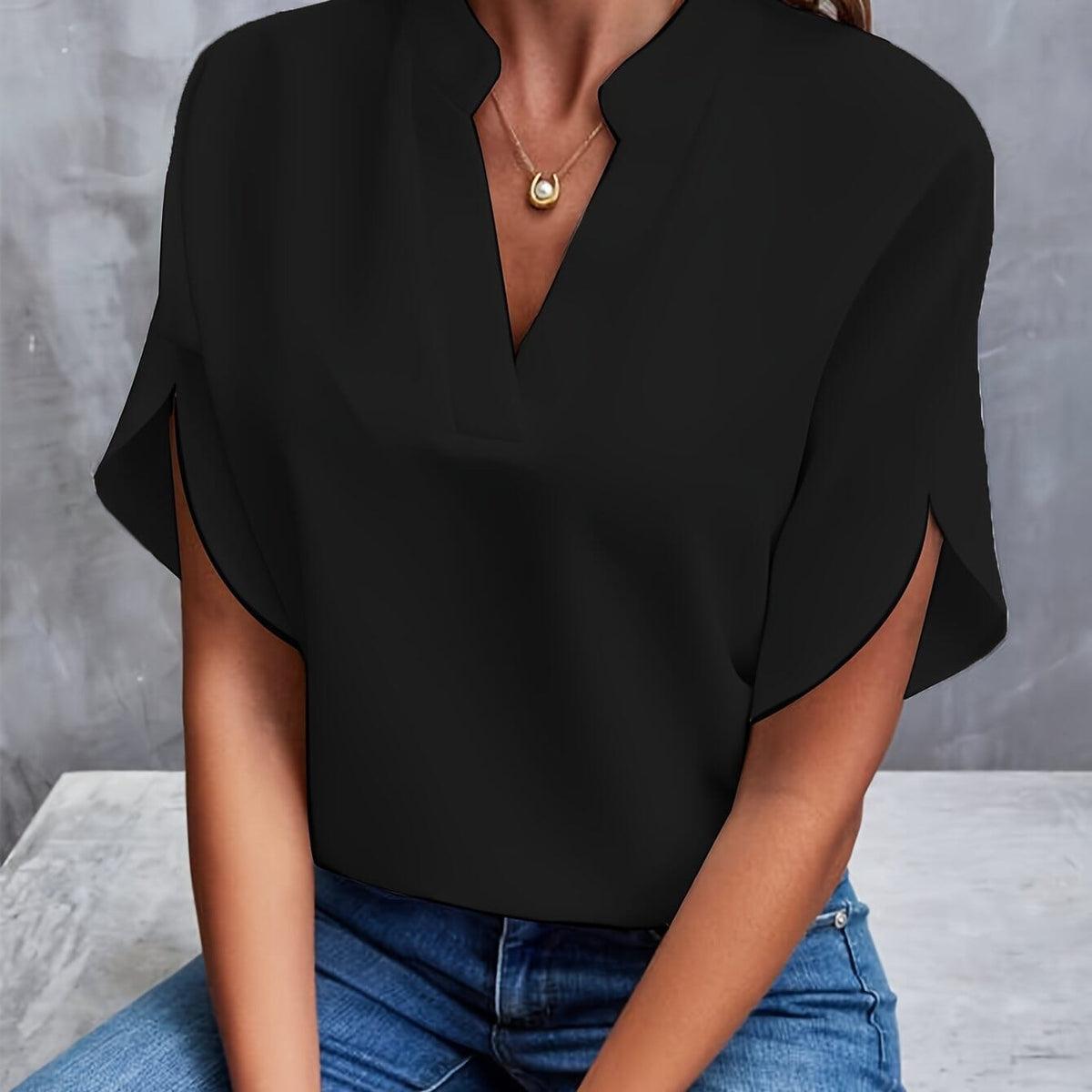 Nina - Elegant let bluse