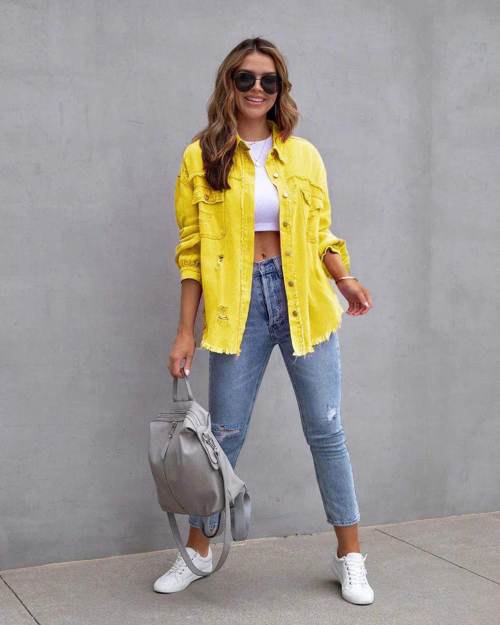Casey denim jacket - Den mest eftertragtede jakke lige nu!