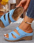 Serilda - Elegant sandal med hæl og justerbar rem