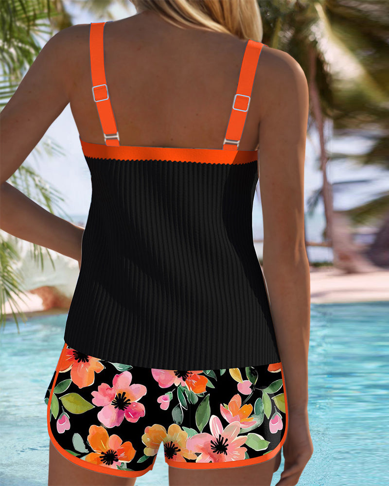 Laluna® | Stilfuldt todelt tankinisæt – Elegant badelook