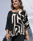 Evaria - Elegant bluse med rund hals til damer