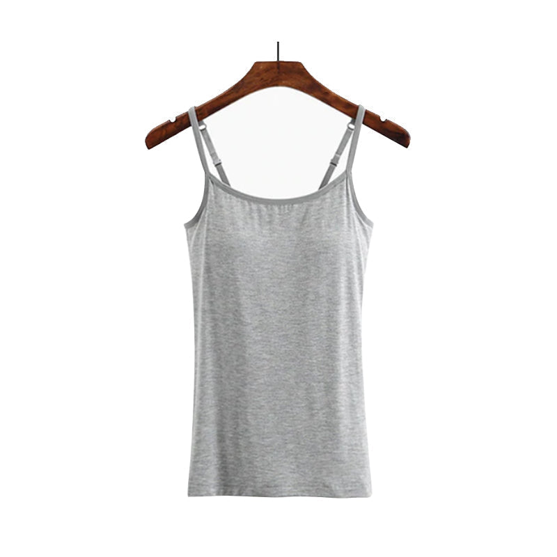 Monica - Tanktop med indbygget bh