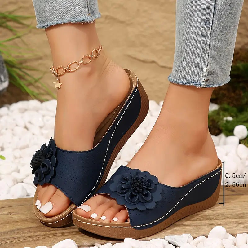 Nirelle - Sandaler med blomster til damer