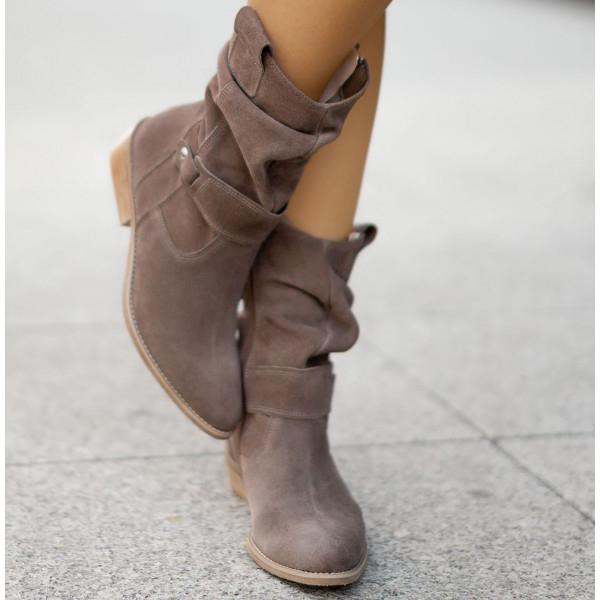 Carmen - Ankelstøvler med lynlås, komfort og ortopædisk støtte