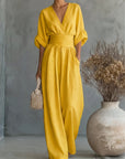 Avelissea - Jumpsuit til kvinder med V-hals