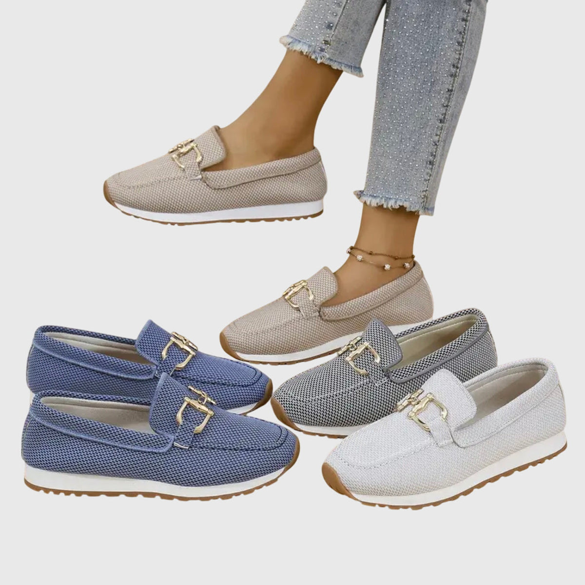 Lili - Ortopædiske loafer-sneakers