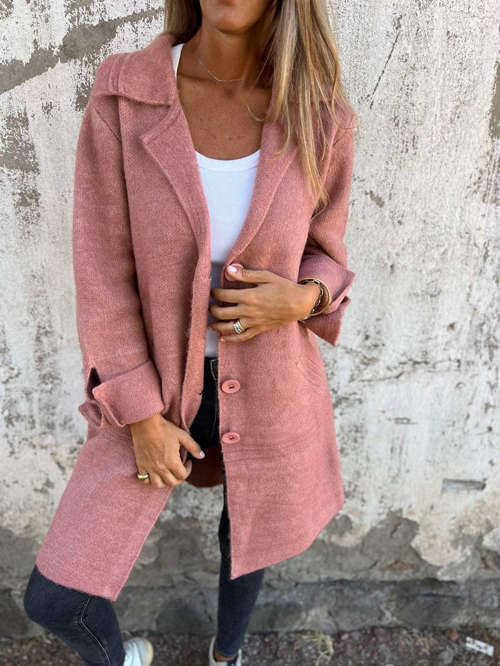 Simone - Casual lang efterårsjakke