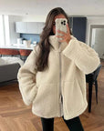 Pixie - Luksuriøs premium teddyjakke
