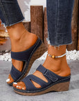 Serilda - Elegant sandal med hæl og justerbar rem