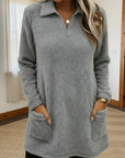 Elysavianne - Blød fleece-sweatshirt med omsluttende komfort
