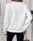 Sanne - Sweater med lynlås