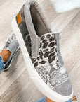 Yana - Trendy slip-on sneakers med smukt print