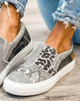 Yana - Trendy slip-on sneakers med smukt print