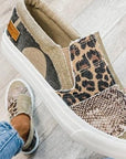Yana - Trendy slip-on sneakers med smukt print