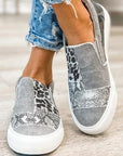 Yana - Trendy slip-on sneakers med smukt print