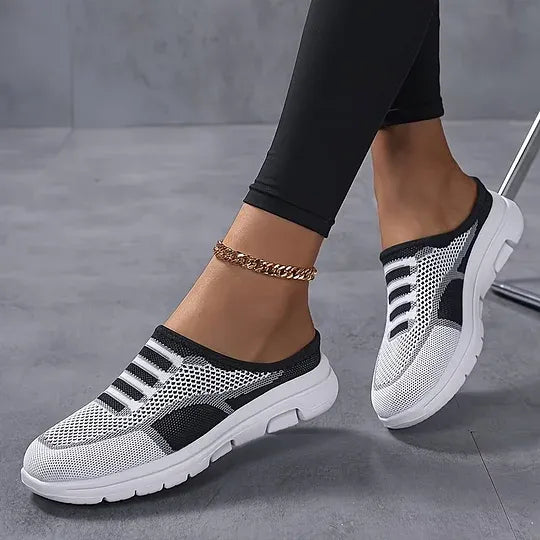 Ilythra - Ultralette slip-on sko til damer i åndbar mesh
