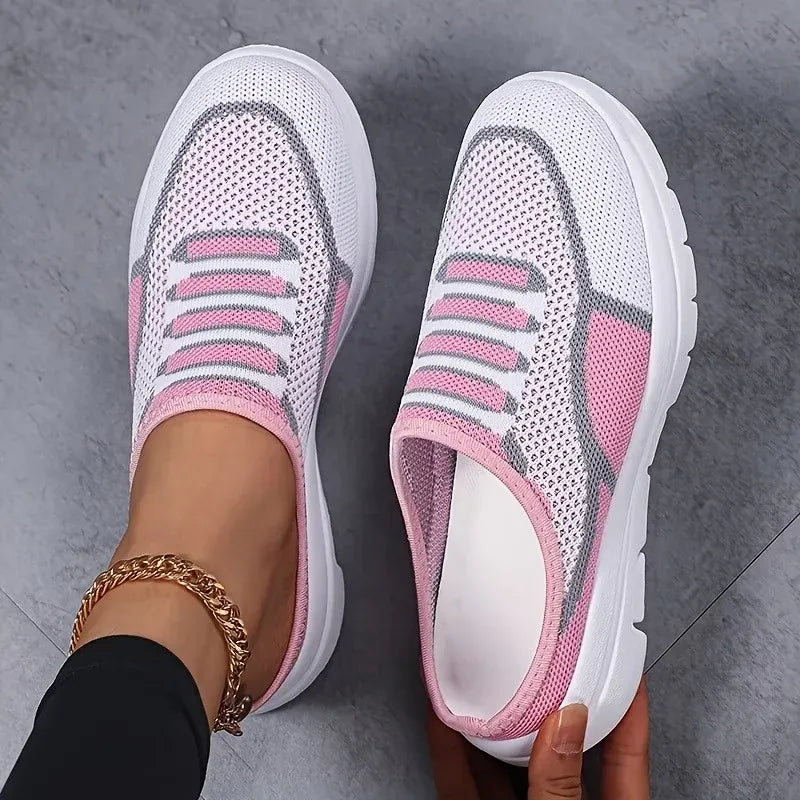Ilythra - Ultralette slip-on sko til damer i åndbar mesh