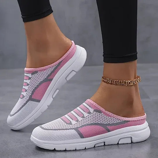 Ilythra - Ultralette slip-on sko til damer i åndbar mesh