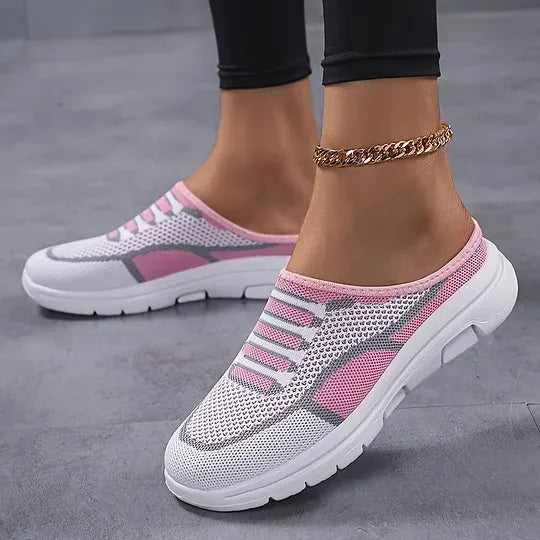 Ilythra - Ultralette slip-on sko til damer i åndbar mesh