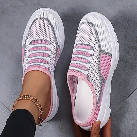 Ilythra - Ultralette slip-on sko til damer i åndbar mesh
