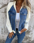 Hilda- Moderne jakke med denim