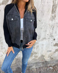 Hilda- Moderne jakke med denim