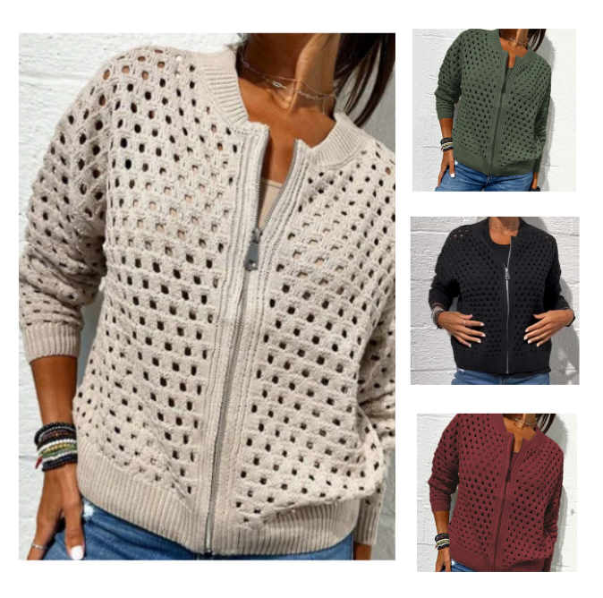 Florence - Strikket cardigan til damer