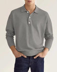 Luca - Poloshirt med lange ærmer