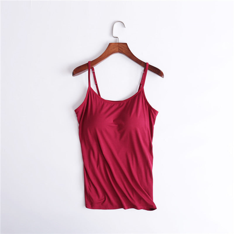 Monica - Tanktop med indbygget bh
