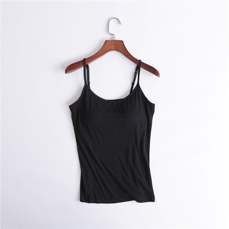 Monica - Tanktop med indbygget bh