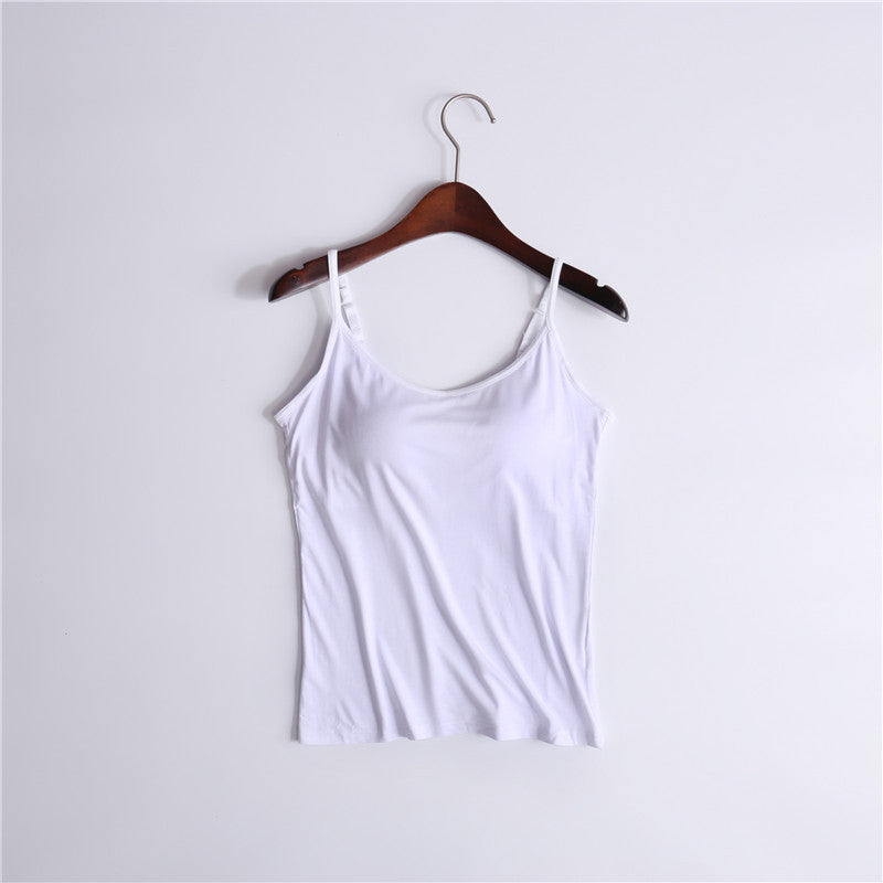 Monica - Tanktop med indbygget bh
