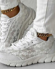 Nola - Komfortable hvide sneakers