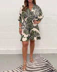 Amani - Casual jumpsuit til damer med print