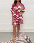 Amani - Casual jumpsuit til damer med print