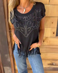 Céleste - Dame-T-shirt med korte ærmer