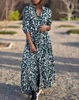 Ivonne - Sommerkjole med blomsterprint