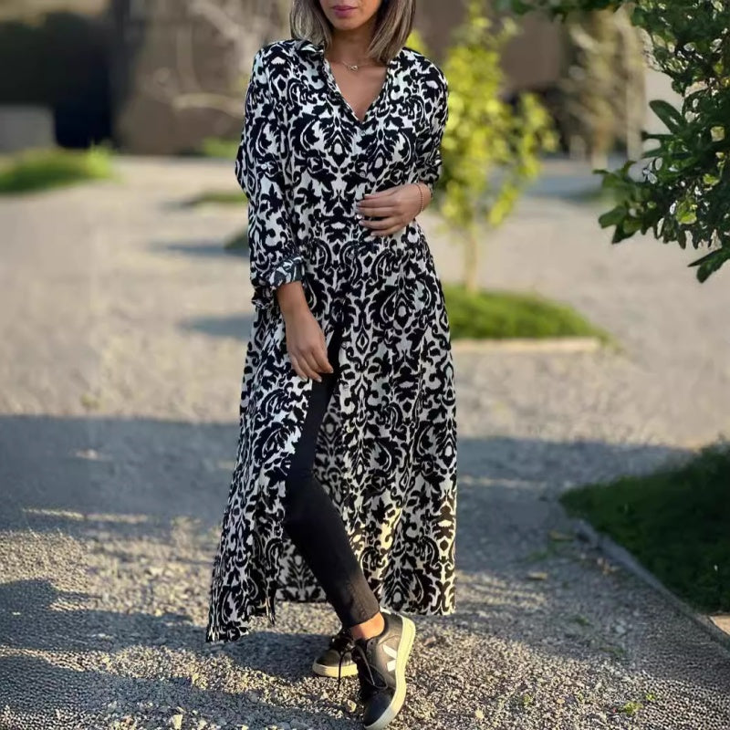 Ivonne - Sommerkjole med blomsterprint