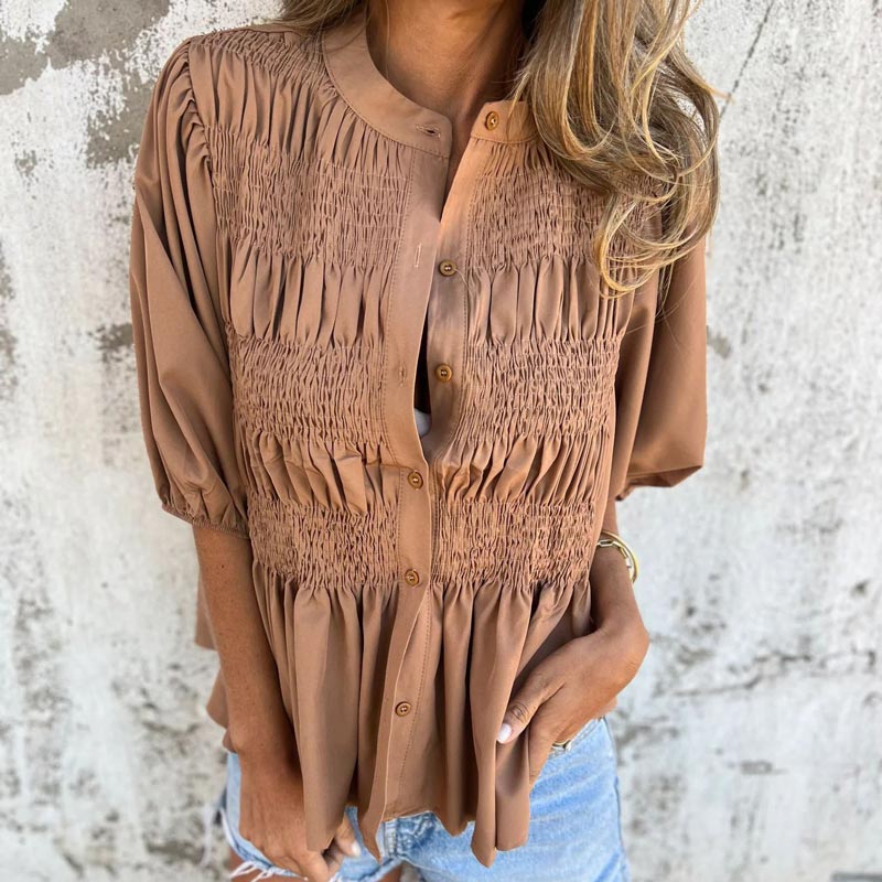Meliora - Chik bluse i Ibiza-stil