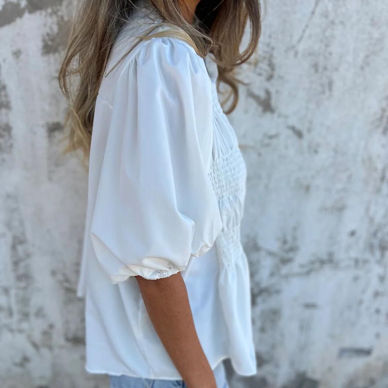 Meliora - Chik bluse i Ibiza-stil