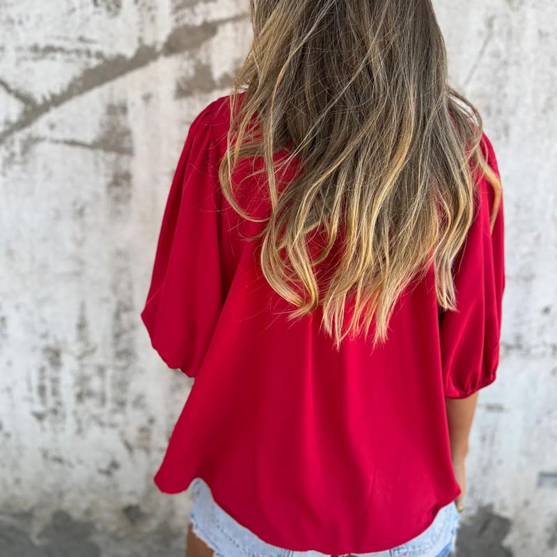 Meliora - Chik bluse i Ibiza-stil